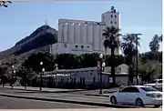 The Hayden Flour Mill, was originally built by Charles T. Hayden in 1874, thus the name of "Mill Avenue" in Tempe.