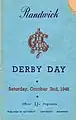 Front cover of 1948 AJC Australian Derby racebook