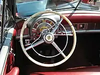 1951 Chrysler instrument cluster