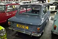 1963 Hillman Imp De Luxe in the National Motor Museum, Beaulieu