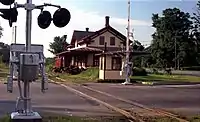 1972 view of Depot