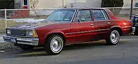 1981 Chevrolet Malibu sedan