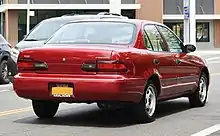 Sprinter sedan-based second generation North American market Geo Prizm