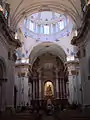 Interior of the church "Virgen de los Dolores"