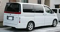 Pre-facelift Nissan Elgrand E51 Highway Star (Japan)