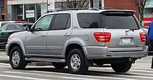 Sequoia Limited, rear, pre-facelift