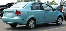 Pontiac Wave sedan (T200, pre-facelift)