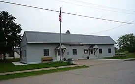 Waucedah Township Hall in Loretto