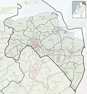 Fransum is located in Groningen (province)