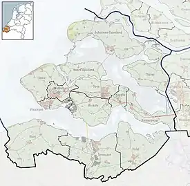 Kamperland is located in Zeeland