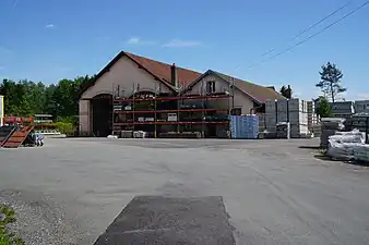 Former sawmill building.