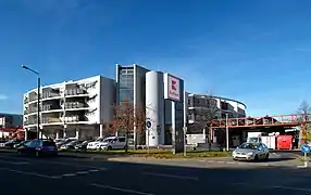 Kaufland market located in Dresden-Kleinpestitz, Germany