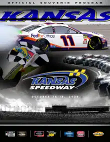 2020 Hollywood Casino 400 program cover