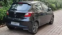 2022 Tata Tiago XZA+ rear (facelift, India)