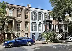 George Ash Row House (1), 206–210 East Taylor Street