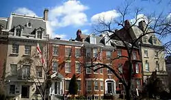 Private residences and embassies located on Massachusetts Avenue in Sheridan-Kalorama