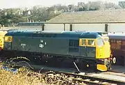 27001 at the Bo'ness and Kinneil Railway