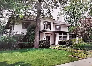 Frank G. Ely House, Kenilworth, Illinois, 1910