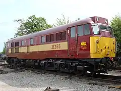 31255 at the Colne Valley Railway in EWS livery