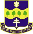 315th Infantry Regiment"Qui me tangit paenitebit"(He who touches me will repent)