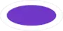 A two-toned oval organisational symbol