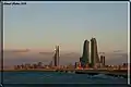 The Harbour and the Bahrain World Trade Centre