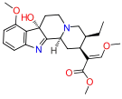 Chemical structure of 7-Hydroxymitragynine.