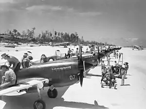 Image 13No. 80 Squadron aircraft at Noemfoor in November 1944 (from Military history of Australia during World War II)