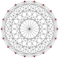 2{4}9, , with 18 vertices, and 81 edges