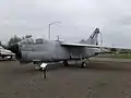 A-7D Corsair II in the outside display area