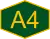 A4 highway logo