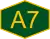 A7 highway logo