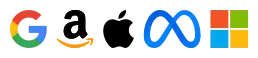 The 2000s saw the rise of the Big Tech companies like Alphabet (Google), Amazon, Apple, Meta, and Microsoft are headquartered in the West Coast of the United States.