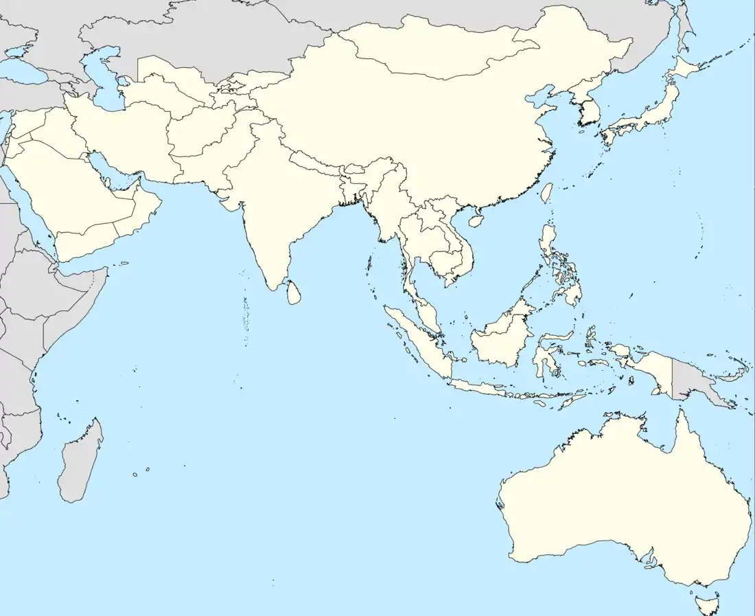 2016 AFC Champions League is located in Asian Football Confederation