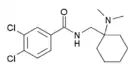 Chemical structure of AH-7921.