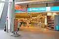 An "AH to go" convenience store at Amsterdam Bijlmer ArenA station