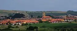 View of Ajo, the capital of Bareyo