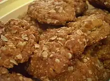 ANZAC biscuits, made without coconut