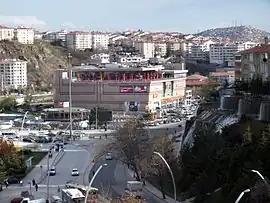 A view of FTZ Shopping Mall in Keçiören