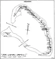 Map of Abemama