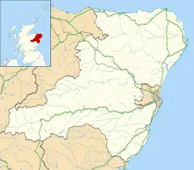 Old Rayne is located in Aberdeenshire