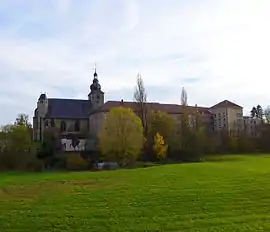 Bouzonville, Buildings of the former Abbey of Sainte Croix upon the Nied