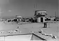 Egyptian water tanks at Abu Ageila. 1948