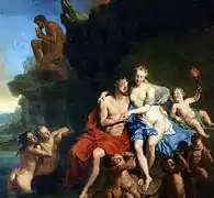 Acis und Galatea, by Jacob van Schuppen (c. 1730)