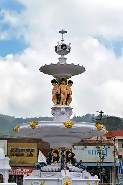 Adams Fountain at Charring Cross, Ooty