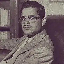 Adriano González León in the mid-1950s.