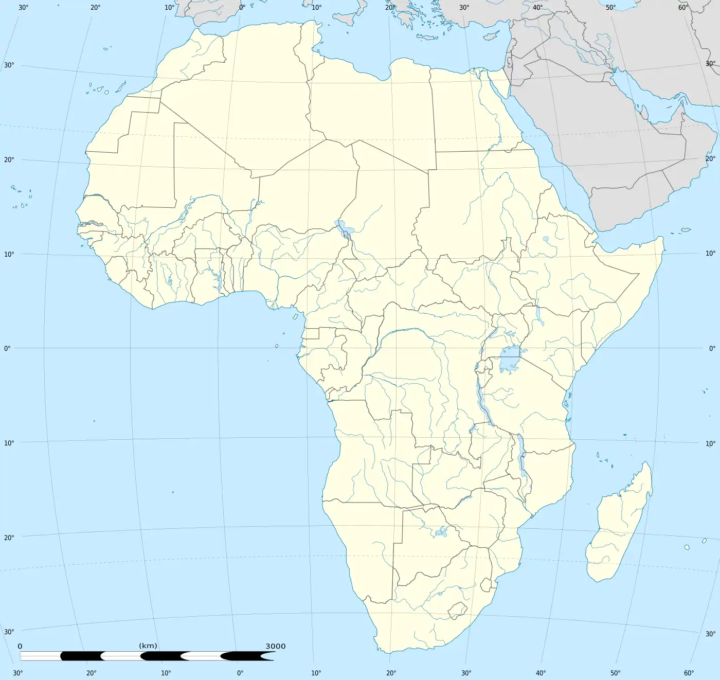 Elliot is located in Africa