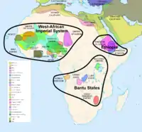 African states between 500 BCE and 1500 CE