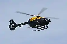 An Airbus H145 Jupiter of No. 202 Squadron part of the Defence Helicopter Flying School.