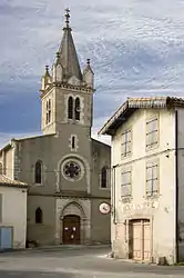 The church in Alaigne